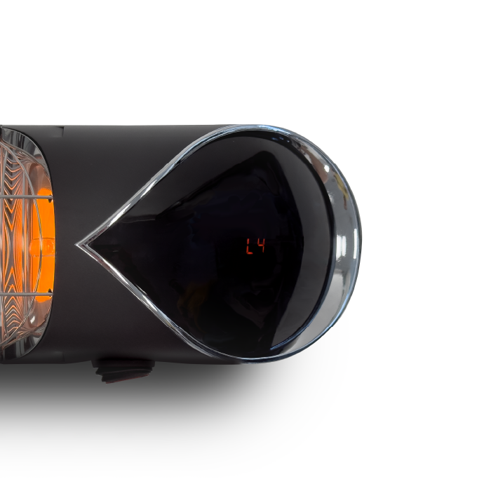 Infrasarkanais sildītājs Heatum H2500R CORE BLACK