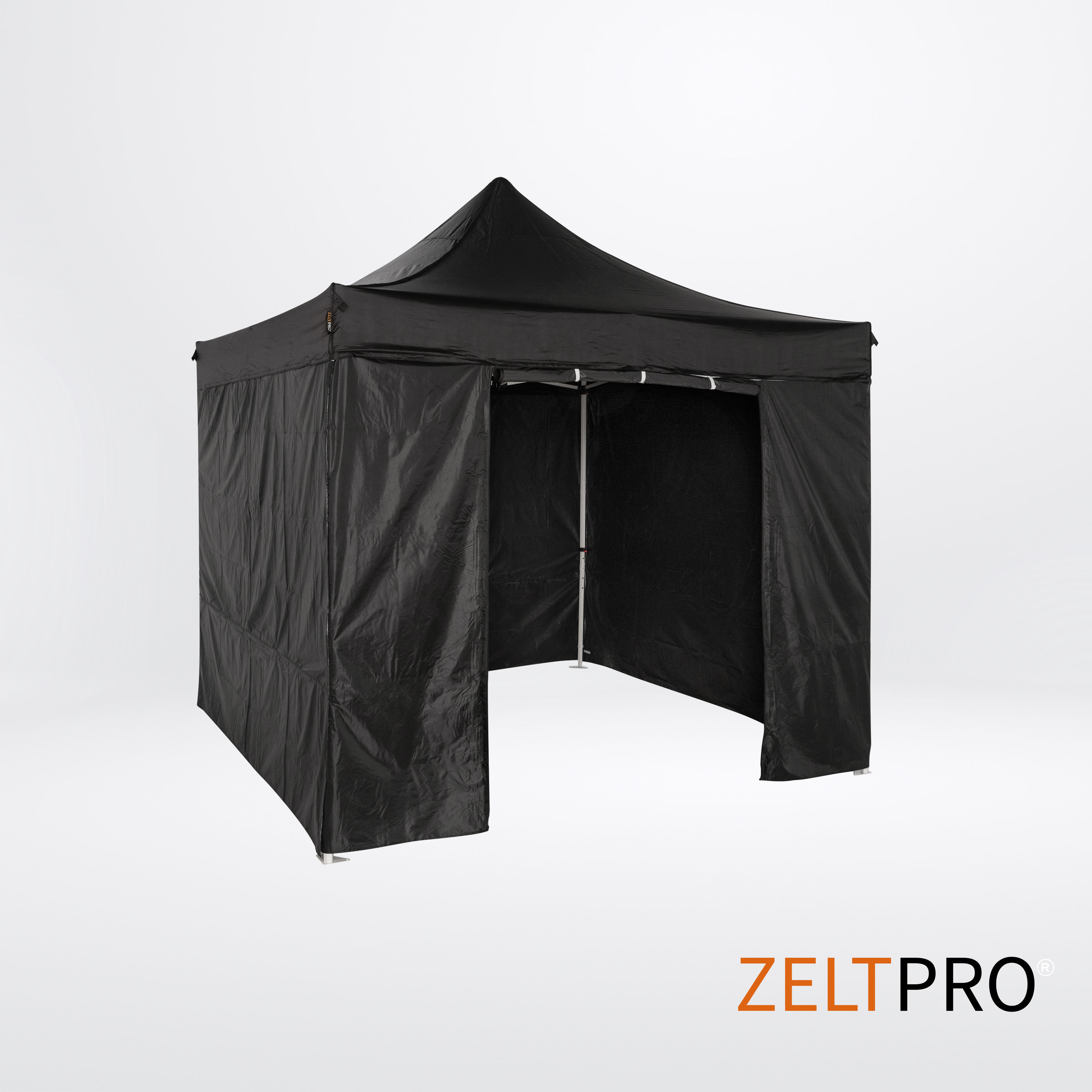 Tirdzniecības telts 3x3 Melna Zeltpro PROFRAME