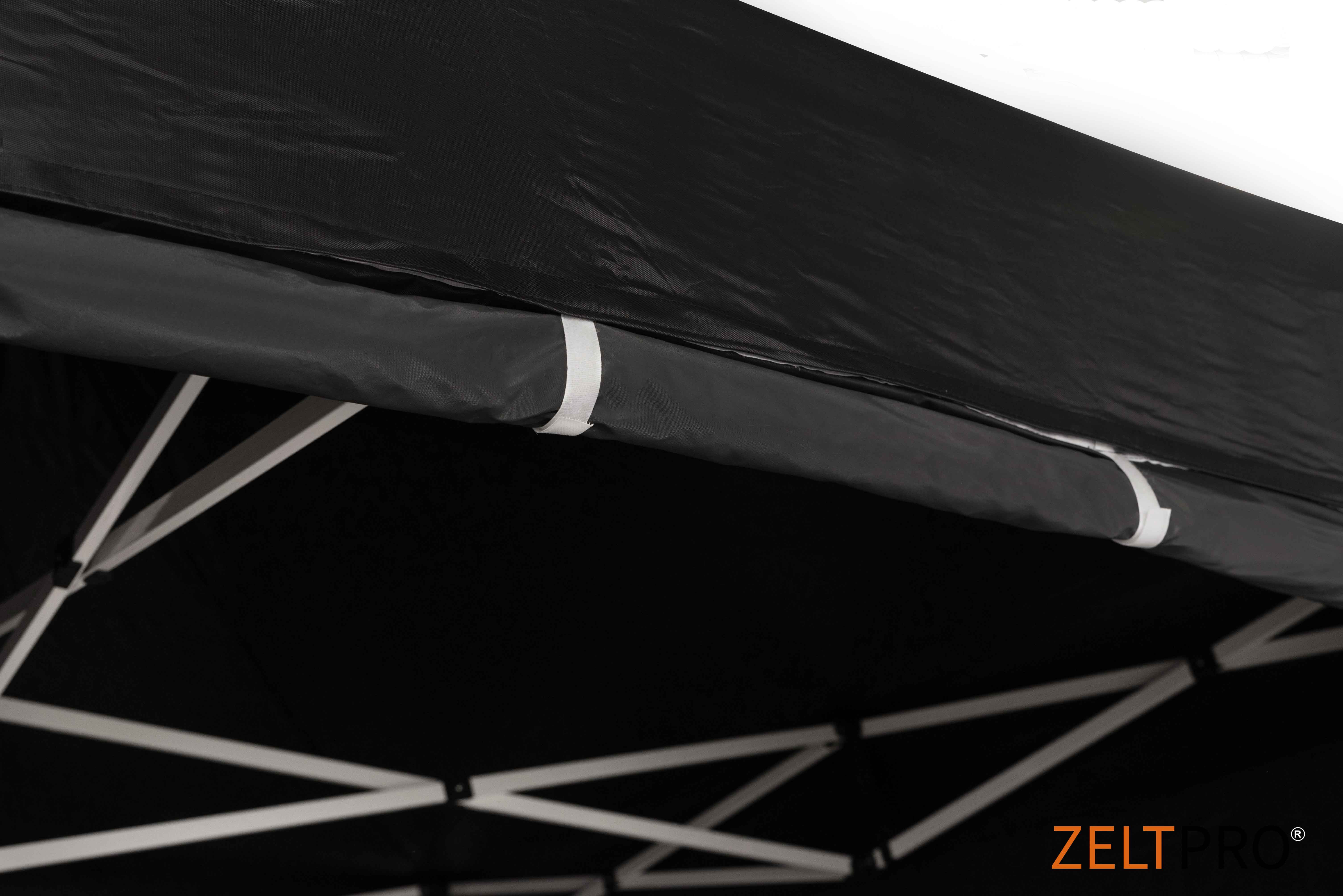 Tirdzniecības telts 3x3 Melna Zeltpro PROFRAME