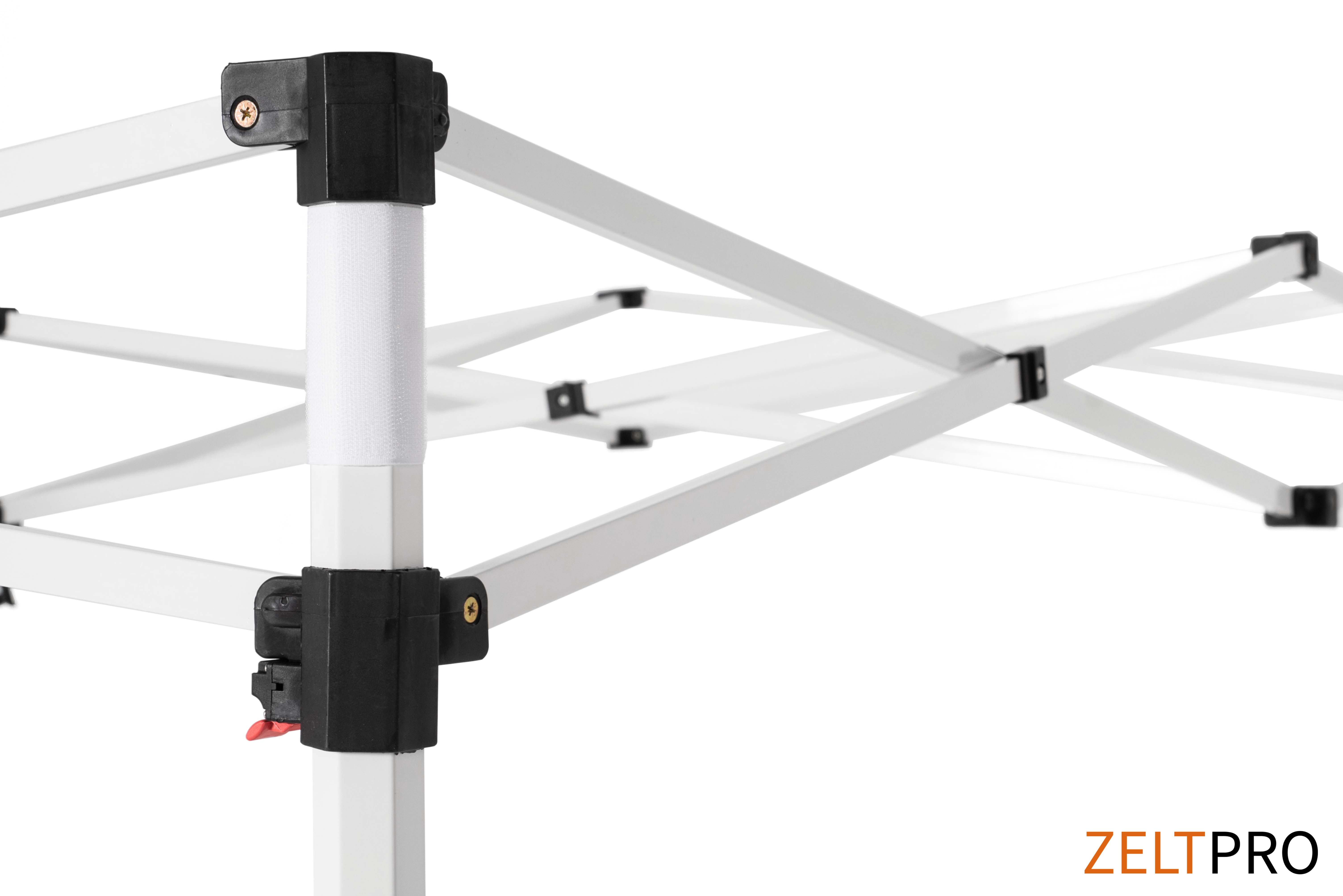 Tirdzniecības telts 3x3 Melna Zeltpro PROFRAME
