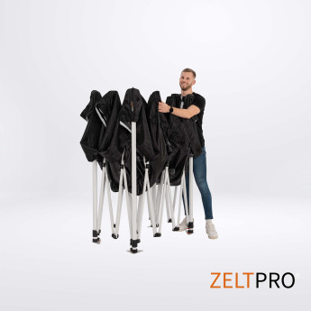 Tirdzniecības telts 3x4,5 Melna Zeltpro PROFRAME Tirdzniecības telts 3x4,5 Melna Zeltpro PROFRAME